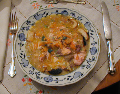 Рыбный суп-пюре