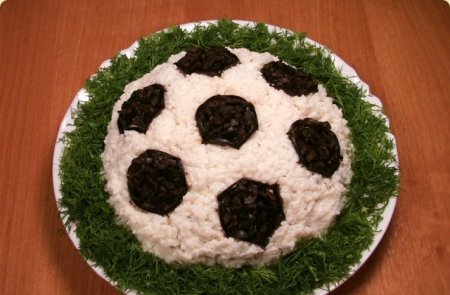 Салат «Футбол»