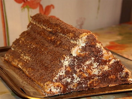 Рецепт: торт "Монастырская изба"